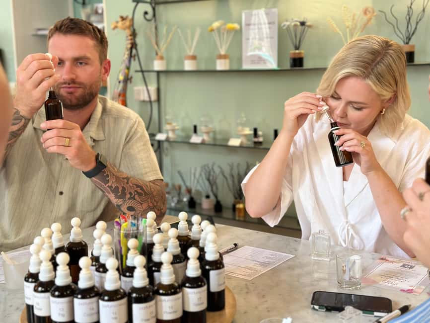 Nice: Perfume Creation Workshop - English, French, families, and mixed groups