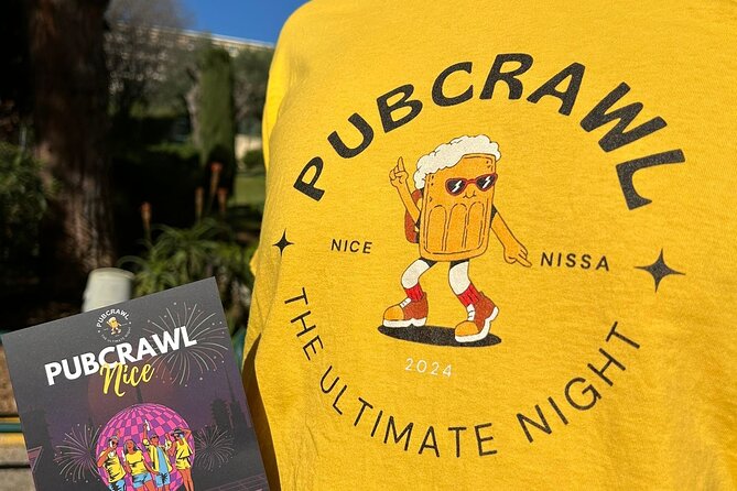 Nice: Pub Crawl Yellow – Social Bars, Games & VIP Club Entry - What the $30.25 price really buys