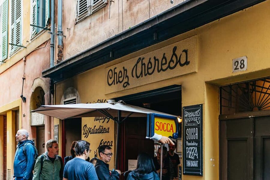 Nice: Sunset Food Tour with Full Meal and Wine - Socca: Nice’s crisp chickpea specialty