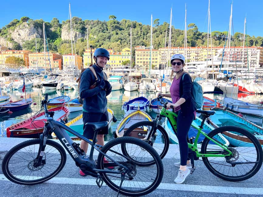 Nice: Villefranche Guided Electric Bike Tour - Starting at 7 Avenue Villermont