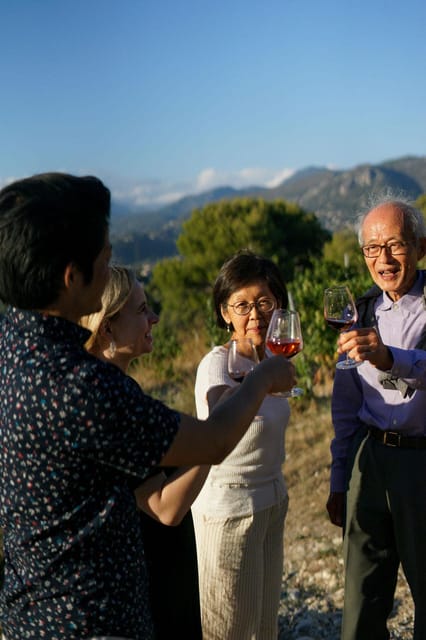 Nice: Vineyard Tour with Wine Tasting - The one-hour vineyard tour: soil, wind, and local wine