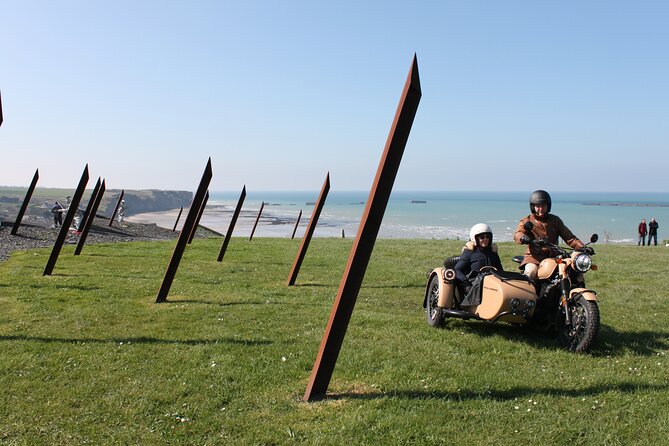 Normandy WWII Private Half-day Sidecar Tour From Bayeux - Omaha Beach, where the scale becomes personal