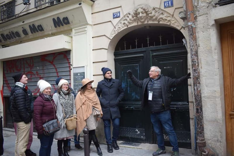 Notre-Dame Cathedral Exterior & Latin Quarter Guided Tour - St. Julien le Pauvre beside Notre-Dame