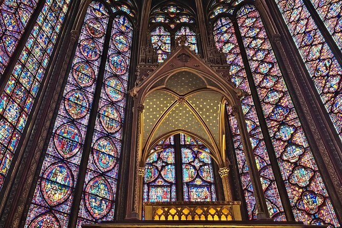 Notre Dame Outdoor Walking Tour and Entrance to Sainte Chapelle - Sainte-Chapelle: from lower chapel to stained glass