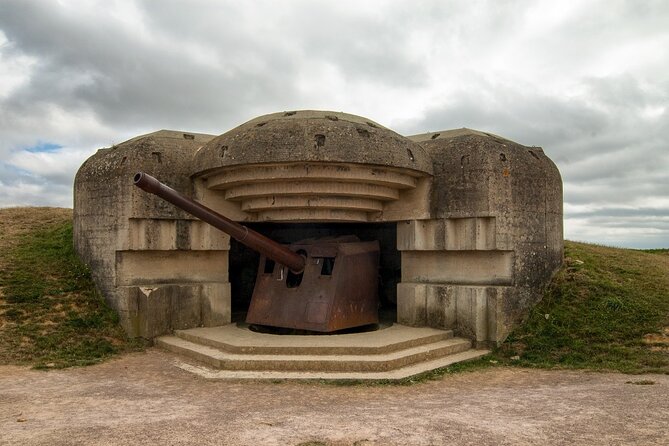 Omaha and Utah beaches - Longues-sur-Mer Battery and the German defenses