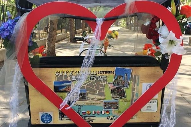 Original Nice city tour ( pedicab-vélo taxi) - The flower market and Opera de Nice