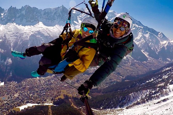 Paragliding Tandem Flight over the Alps in Chamonix - What takeoff may feel like