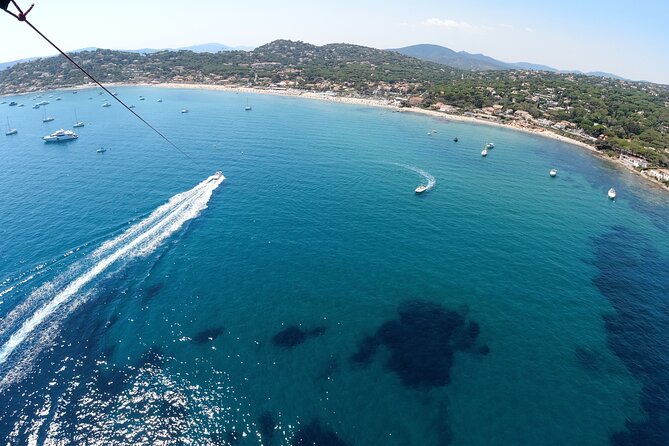Parasailing flight two people, in Mandelieu-Cannes - What happens at the beach