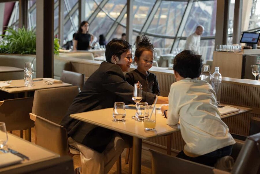 Paris: 3-Course Lunch at Eiffel Tower's Madame Brasserie - The lift ride to Madame Brasserie