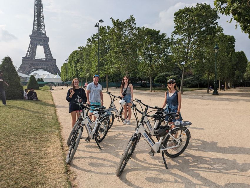 Paris: Afternoon E-Bike Guided Small Group Tour - Starting at Avenue de la Bourdonnais