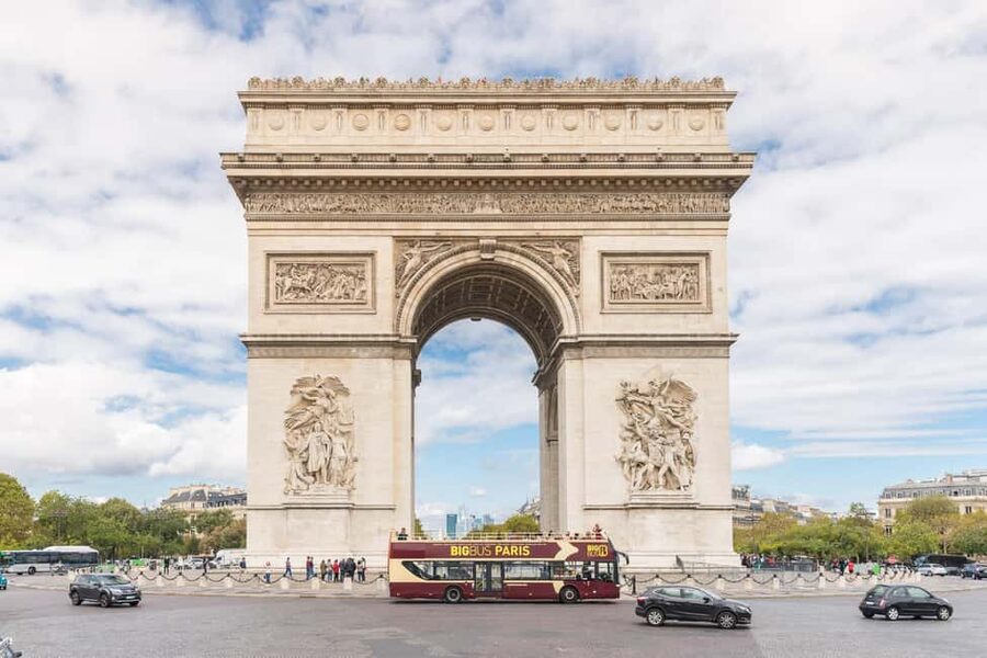 Paris: Arc de Triomphe Ticket & Big Bus Hop-on Hop-off Tour - What this Paris combination ticket really gives you