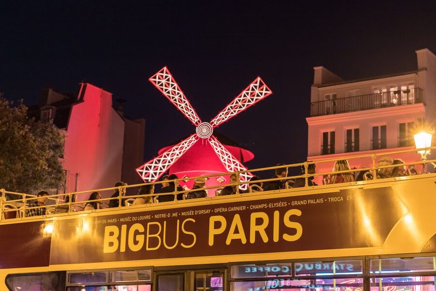 Paris: Big Bus Hop-on Hop-off Tour & Panoramic Night Tour - Eiffel Tower views and the Champs-Élysées
