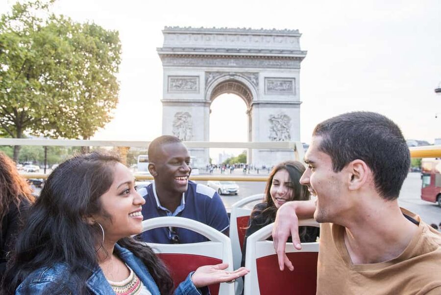 Paris: Big Bus Hop-On Hop-Off Tour with Optional Cruise - Invalides and the return through central Paris