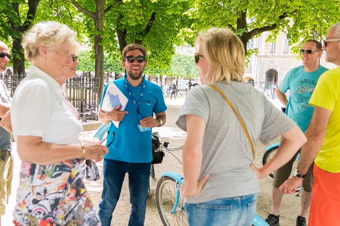 Paris Bike Tour Hidden Secrets in the Latin Quarter & Le Marais neighborhoods - Rue des Rosiers and Place des Vosges