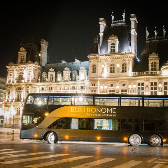 Paris: Bustronome Gourmet Dinner Tour - A restaurant bus with a surprisingly smooth ride