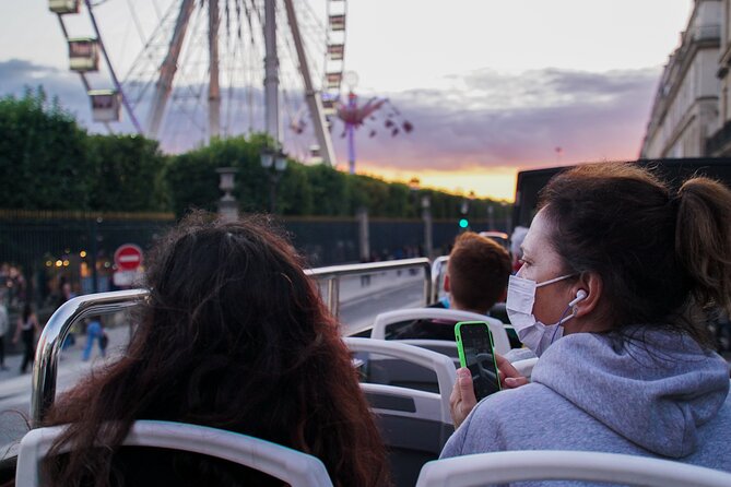 Paris by Night Tootbus Tour - The Moulin Rouge and the northern edge of the route