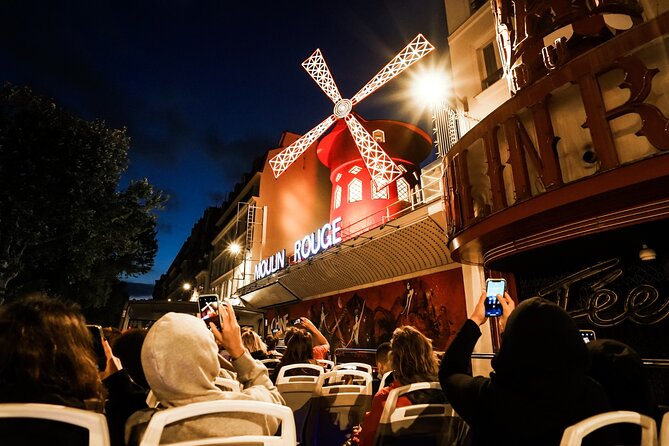 Paris by Night Tootbus Tour - Starting near the Louvre at 121 Place du Carrousel