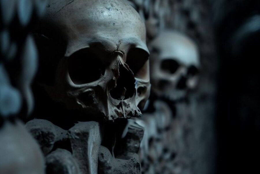 Paris: Catacombs, Audio Guide, and River Cruise Option - Descending 130 steps beneath Paris