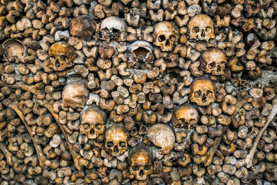 Paris: Catacombs Restricted Access Tour - The ossuary and its solemn displays