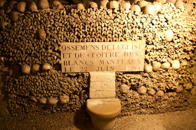 Paris Catacombs Tour - The Bone Arrangements and Underground Chambers