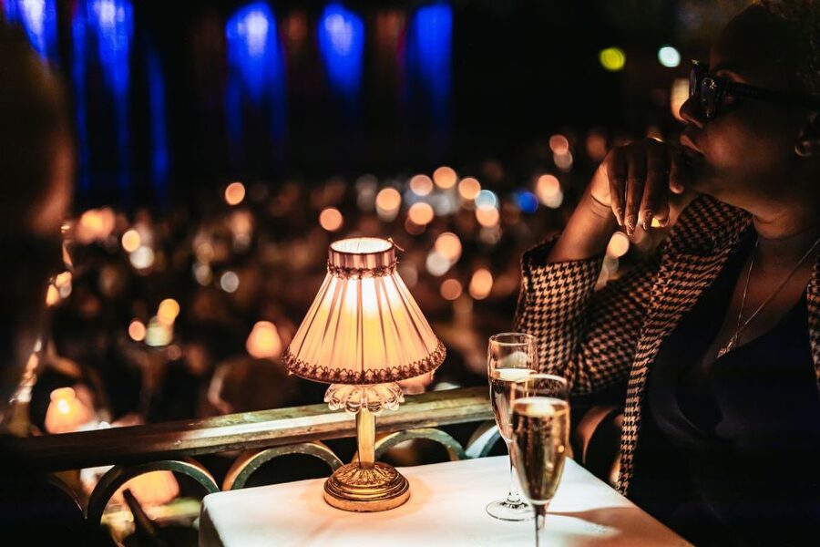 Paris: Champagne at the Moulin Rouge & Seine River Cruise - Champagne, seating, and what the theater feels like