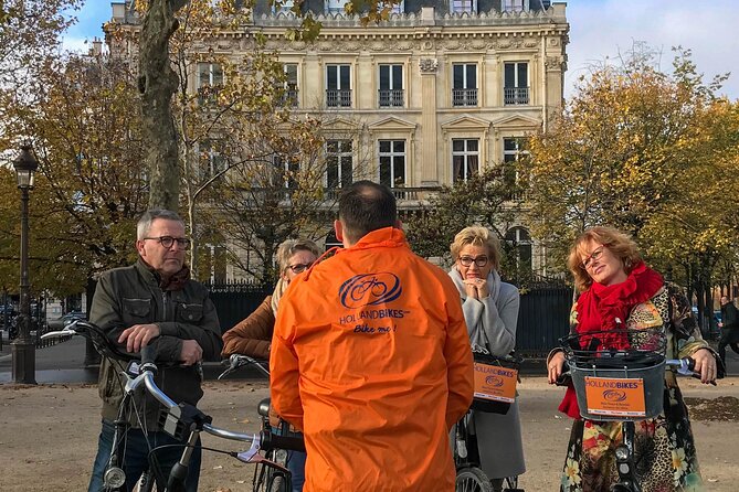 Paris: City Bike Tour on a Dutch Bike - The Eiffel Tower from street level