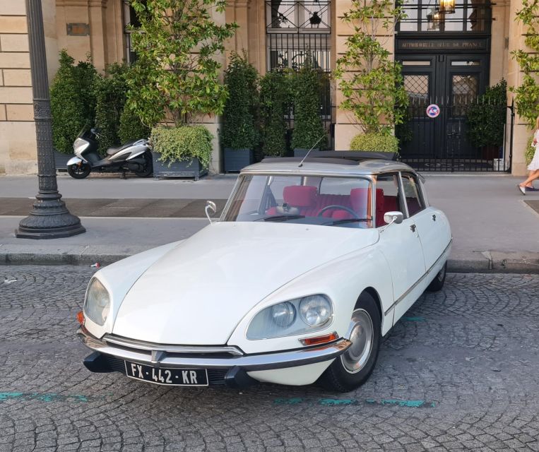 Paris: City Discovery Tour by Vintage Citroën DS Car - Key points to know before booking