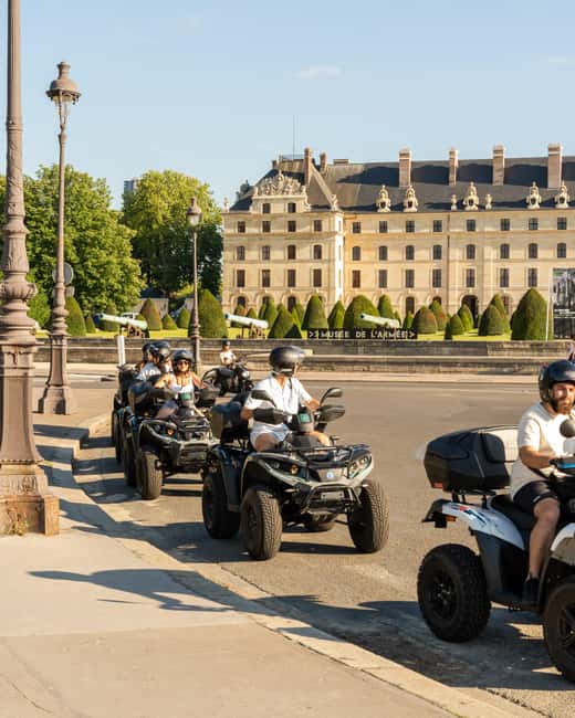 Paris: City Highlights Guided Quad Tour - Riding through the Champs-Élysées