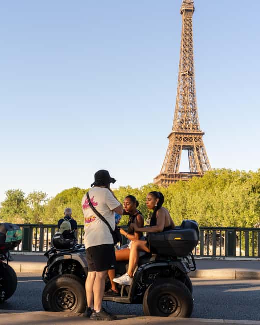 Paris: City Highlights Guided Quad Tour - The 1st Arrondissement and central Paris views