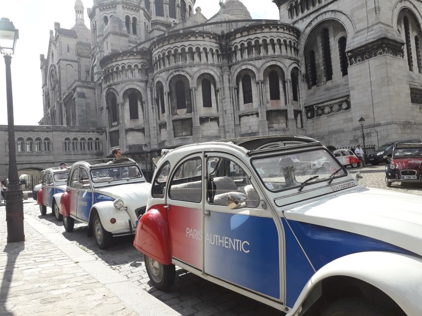 Paris: Classic Sites Tour by Vintage Citroen 2CV - Trocadéro and the Eiffel Tower