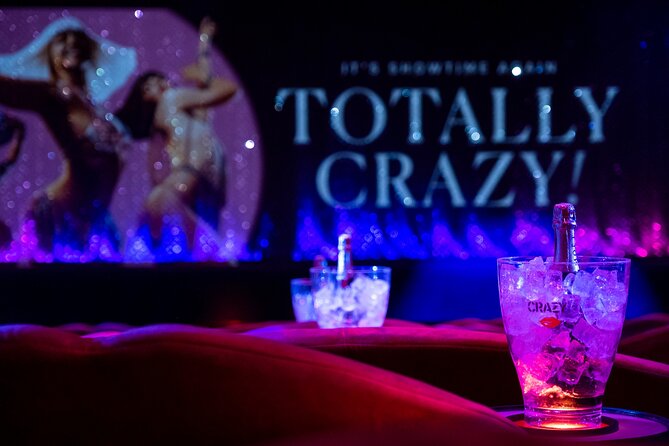 Paris Crazy Horse Cabaret Show with Beverages including Champagne - The room, seating, and atmosphere