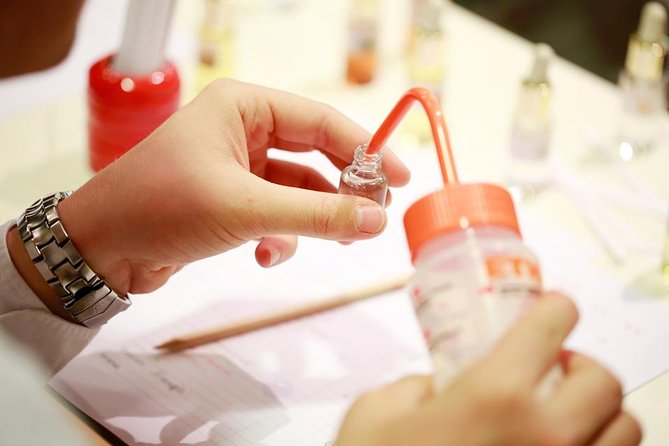 Paris Create your Own Perfume Workshop with a Perfumer - Learning top, heart, and base notes