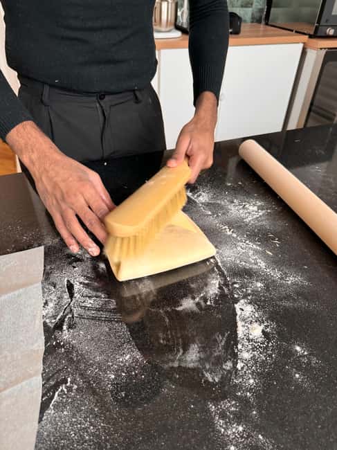 Paris: Croissant Baking Class with a Chef - Shaping crescents and pain au chocolat