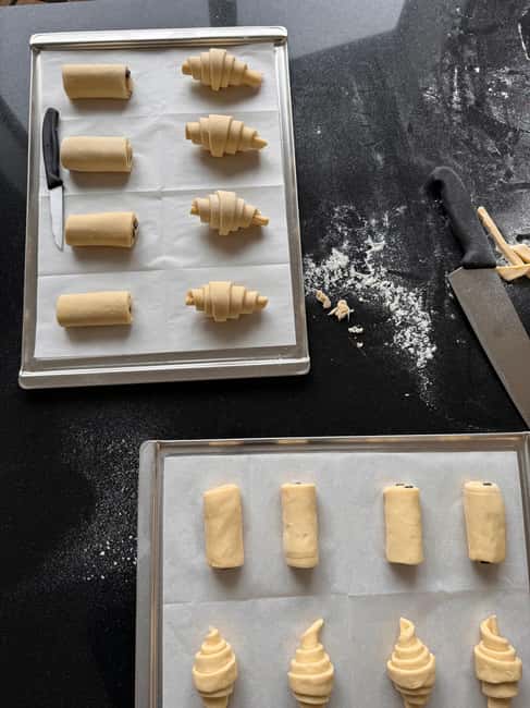 Paris: Croissant Baking Class with a Chef - A three-hour class built around waiting dough