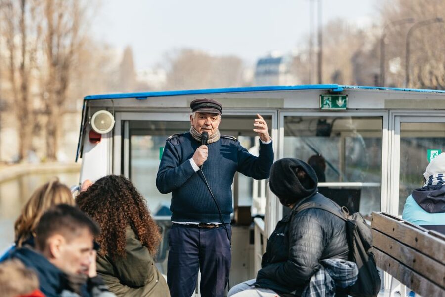 Paris: Cruise on the Saint-Martin Canal and the Seine River - Commentary, comfort, and onboard service