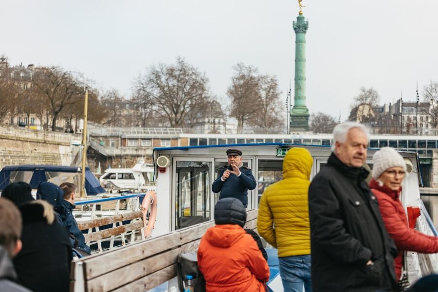 Paris: Cruise on the Saint-Martin Canal and the Seine River - The final Seine stretch to Musée d’Orsay