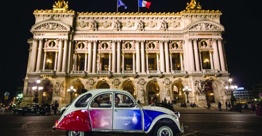 Paris: Discover Paris by Night in a Vintage Car with a Local - The evening timing and the City of Lights