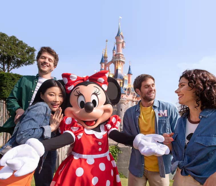 Paris: Disneyland Paris Ticket with Transfer - A full day of Disney characters and stories