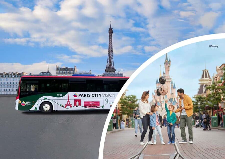 Paris: Disneyland Paris Ticket with Transfer - The coach ride from Paris to Marne-la-Vallée