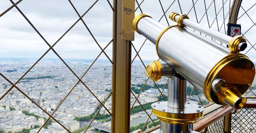 Paris: Eiffel Tower 2nd Floor Access or Summit Access - The second floor and Paris from above