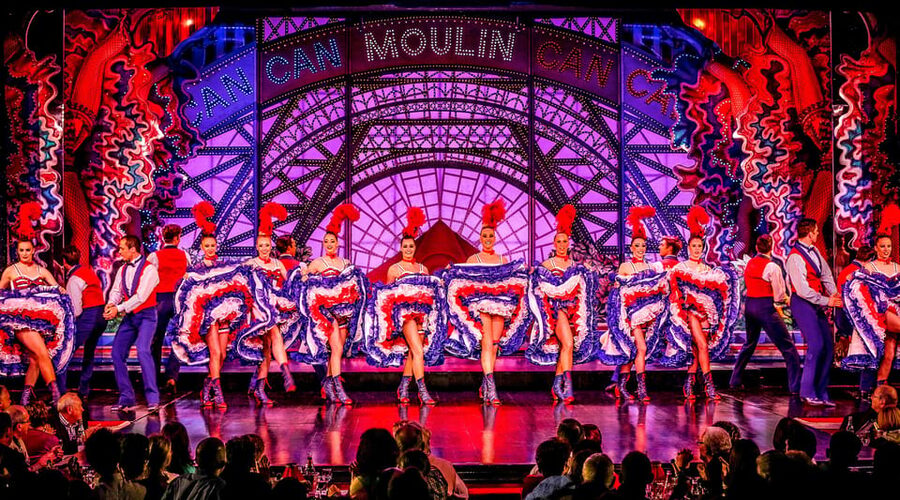 Paris: Eiffel Tower Dinner Cruise with a Moulin Rouge Show - The Féerie revue at Moulin Rouge