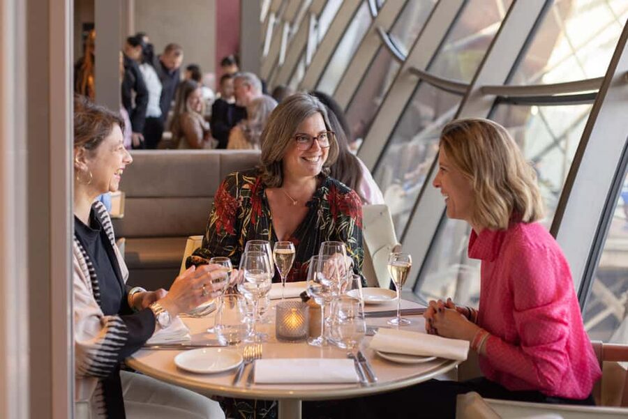 Paris: Eiffel Tower's Madame Brasserie 3-course lunch 12:00 - What You Actually Buy for $83