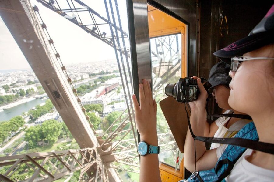 Paris: Eiffel Tower Tickets and City Bus Tour - Interactive features beyond the bus ride