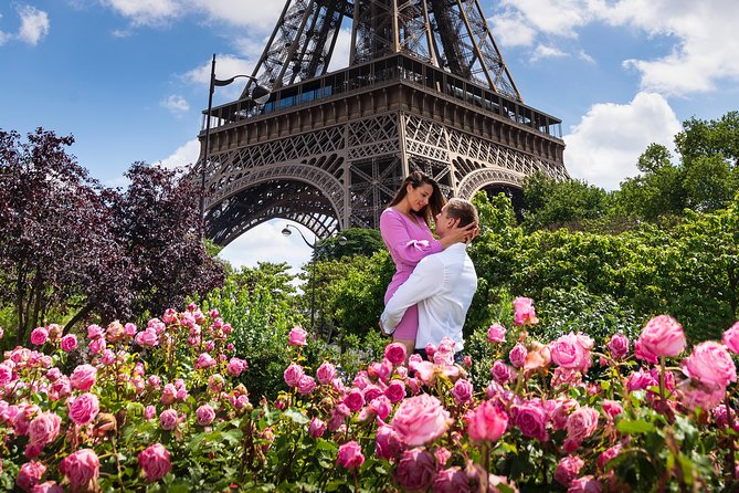Paris Eiffel Tower Wedding Vows Renewal Ceremony with Photo Shoot - Promenade d’Australie and the Bir-Hakeim bridge