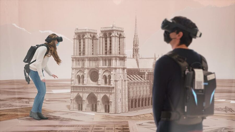 Paris: Eternal Notre-Dame VR Experience Ticket - Seeing the fire and restoration