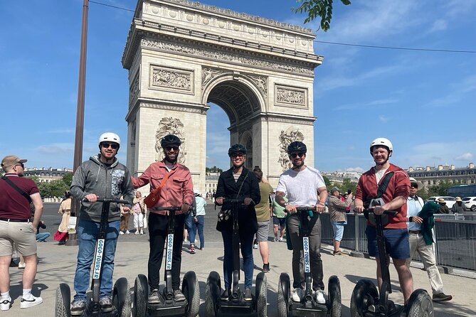 Paris: Experience Segway Top Highlights Small Group 2 Hours - Arc de Triomphe and its military meaning
