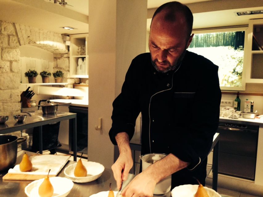 Paris: Full-Day Cooking Class, Market Tour and Lunch - Reading Paris through the Latin Quarter market