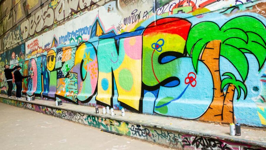 Paris: Graffiti and Street Art Workshop - Choosing lettering and building your own section