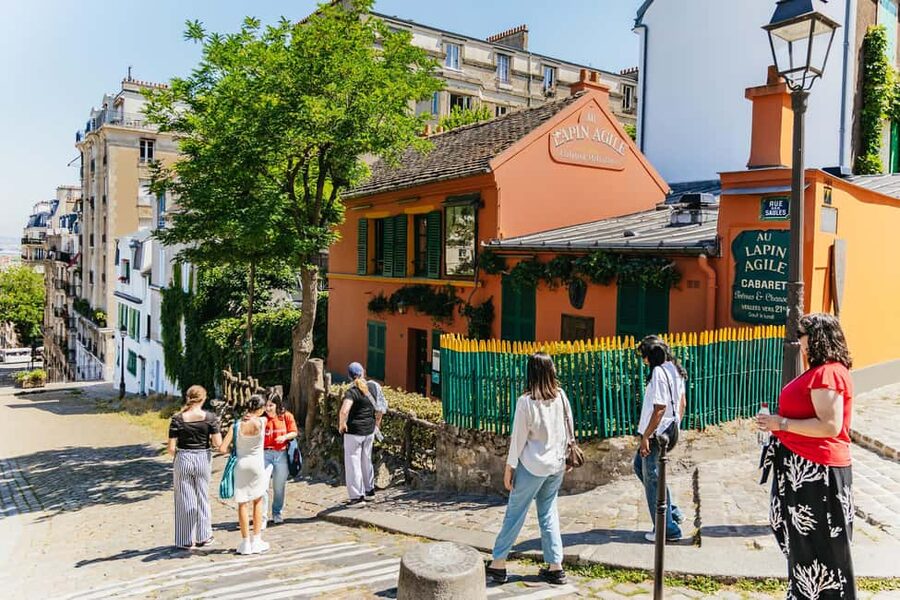 Paris: Hidden Gems of Montmartre with Local Guide - Lapin Agile and the painting donkey Lolo