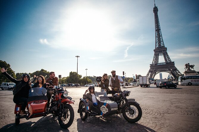 Paris Highlights city tour on a vintage Sidecar Motorcycle - The Latin Quarter, Sorbonne, and Roman arena